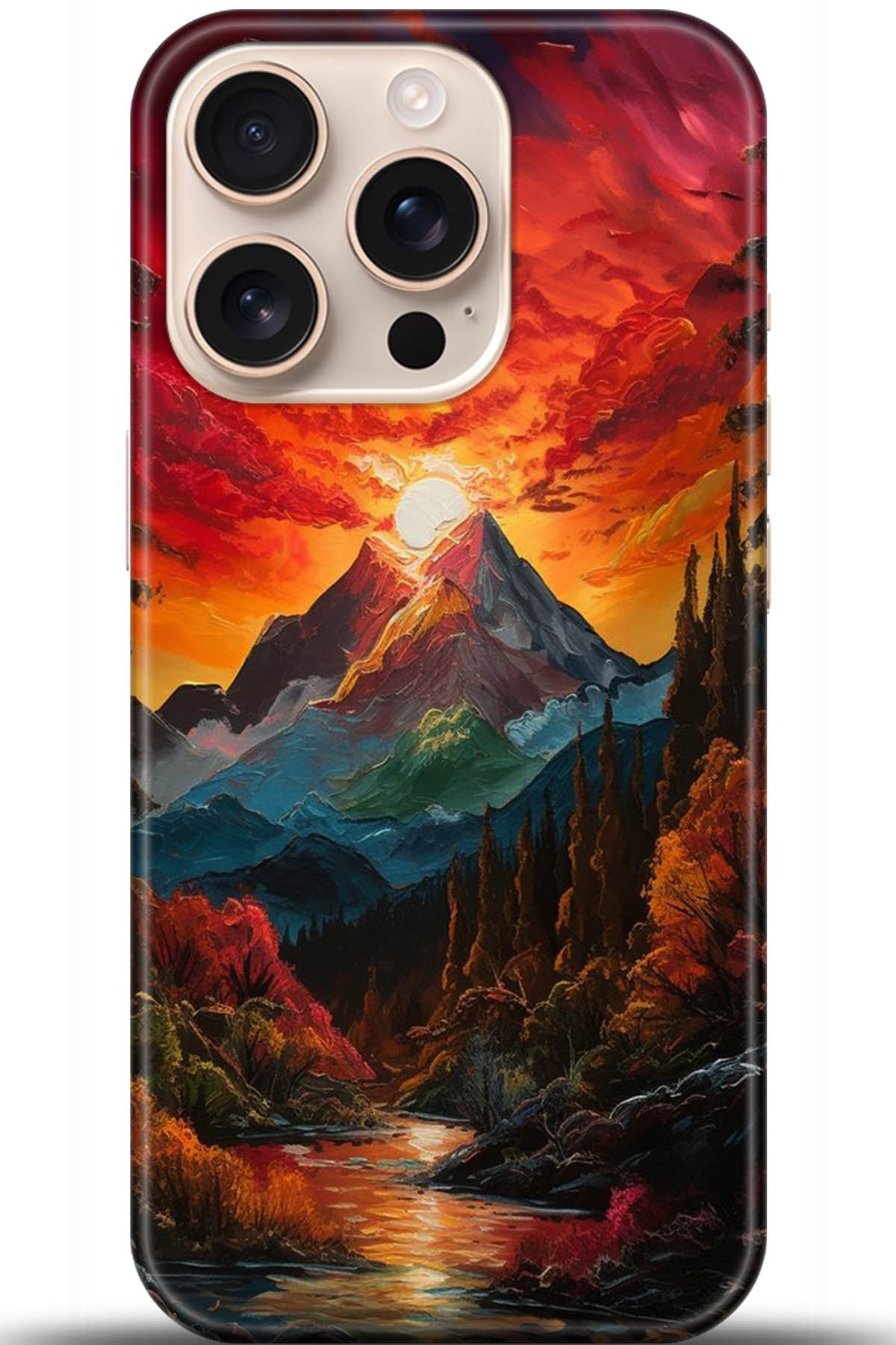 Apple iPhone 16 Pro Uyumlu Kılıf HD Baskılı Kılıf - Followed Institution 5224