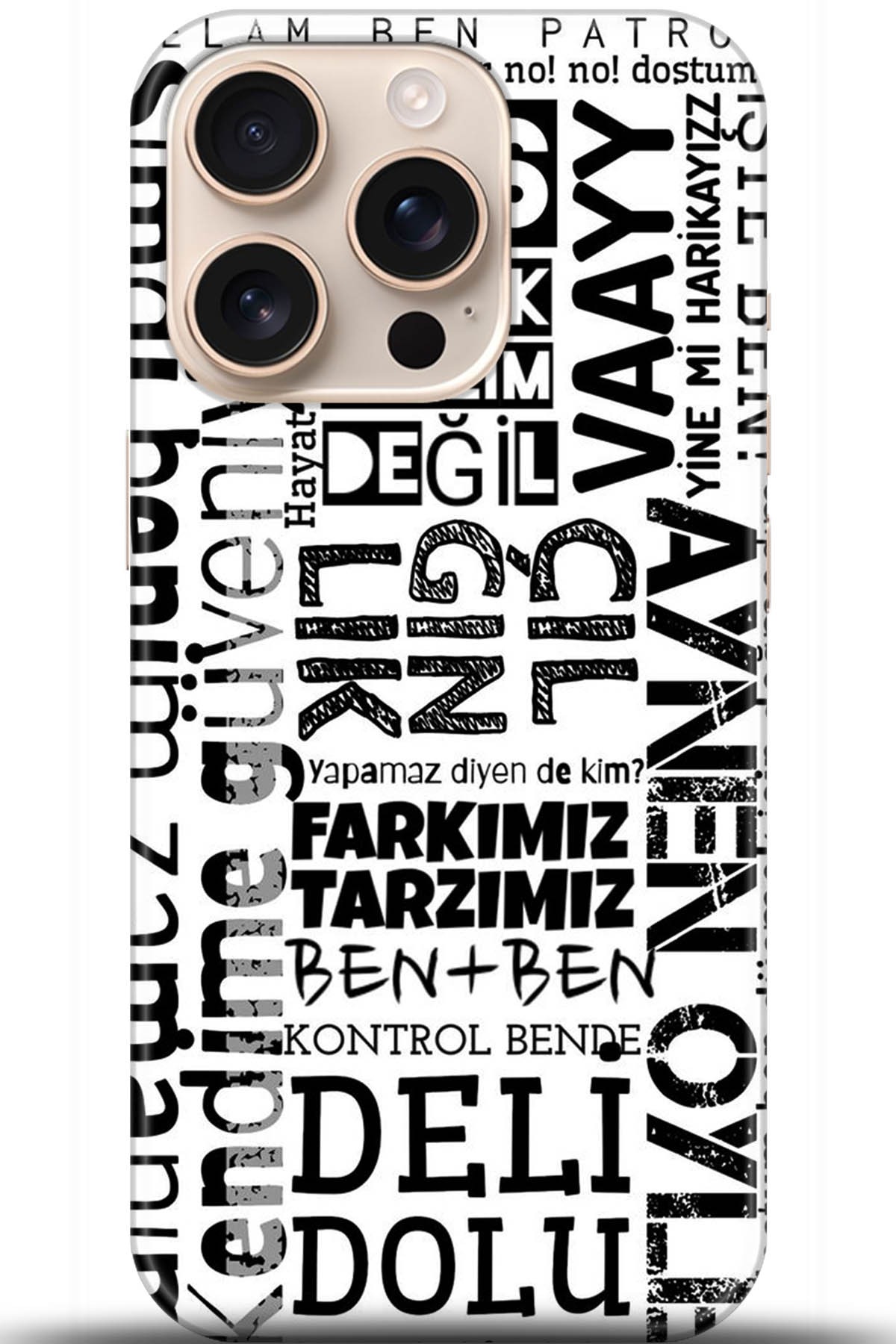 Apple iPhone 16 Pro Uyumlu Kılıf HD Baskılı Kılıf - Followed Institution 5281