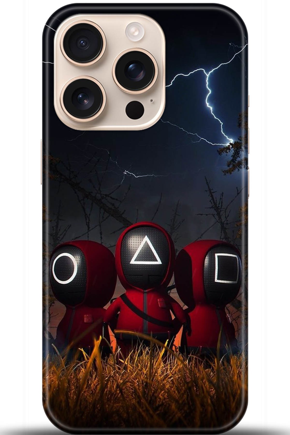 Apple iPhone 16 Pro Uyumlu Kılıf HD Baskılı Kılıf - Followed Institution 5290