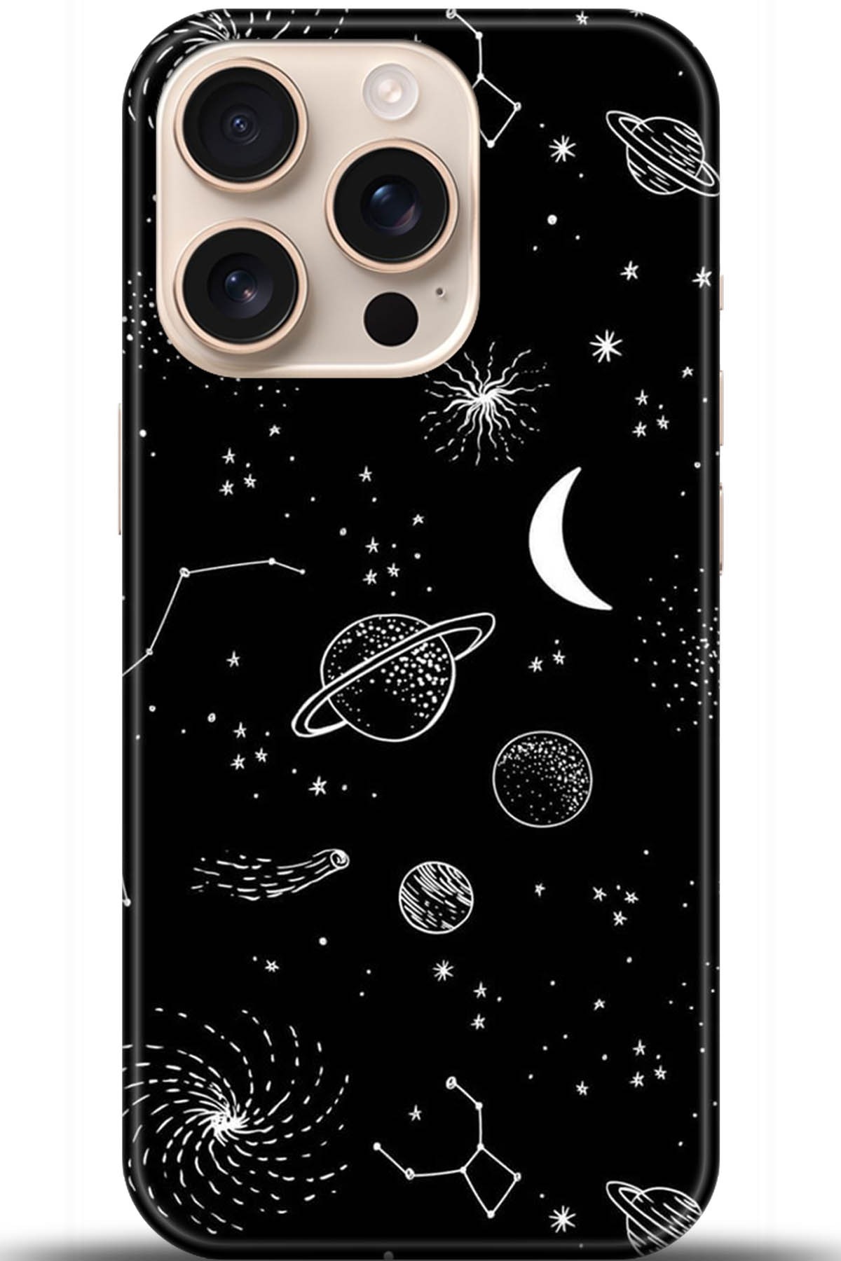 Apple iPhone 16 Pro Uyumlu Kılıf HD Baskılı Kılıf - Followed Institution 5302