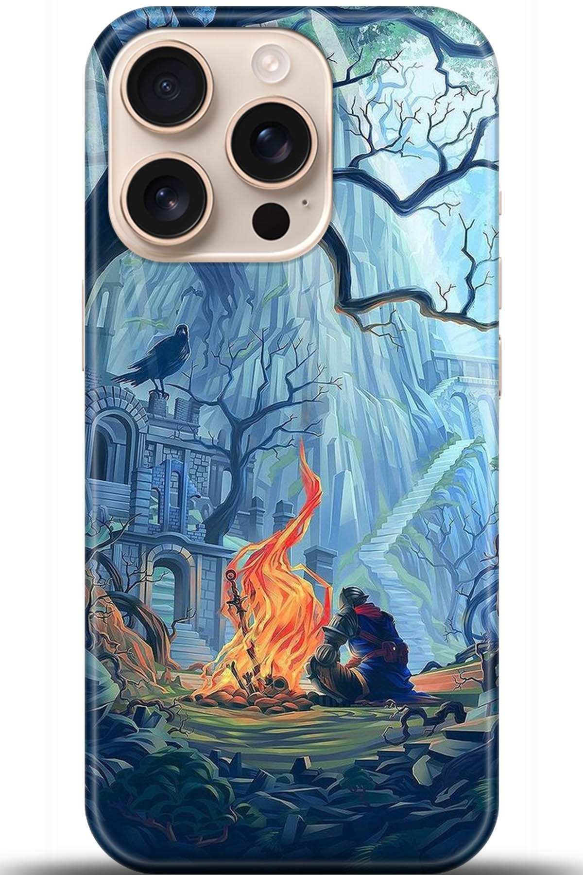 Apple iPhone 16 Pro Uyumlu Kılıf HD Baskılı Kılıf - Followed Institution 5308