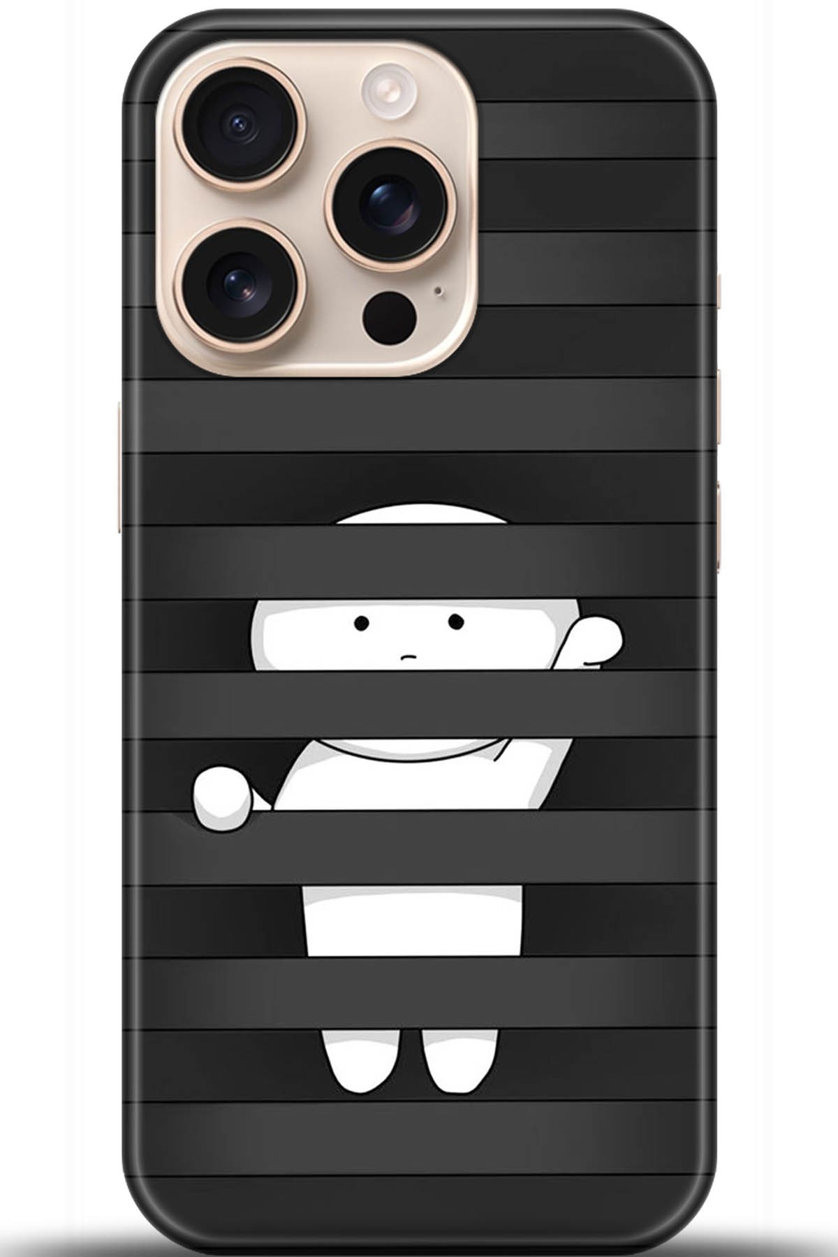 Apple iPhone 16 Pro Uyumlu Kılıf HD Baskılı Kılıf - Followed Institution 5478