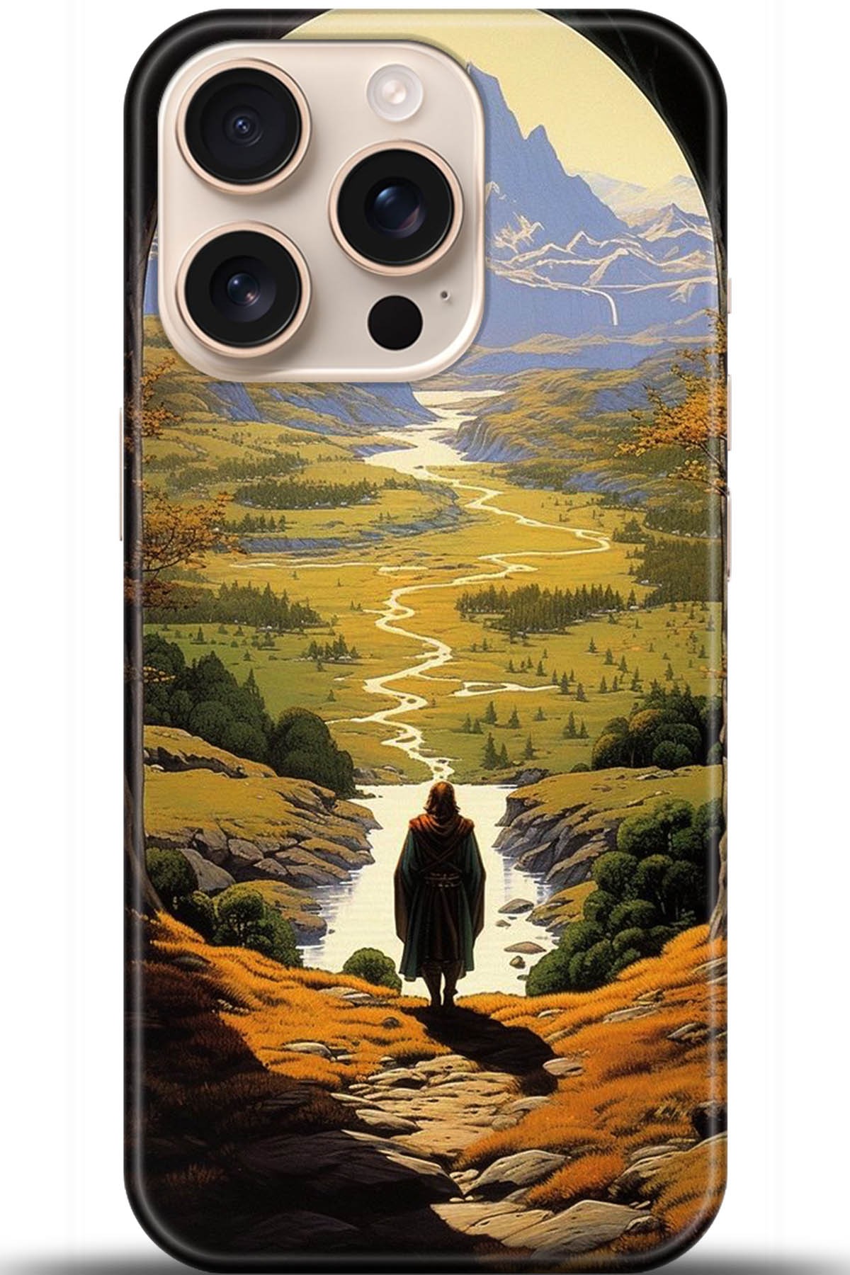 Apple iPhone 16 Pro Max Uyumlu Kılıf HD Baskılı Kılıf - Followed Institution 5263