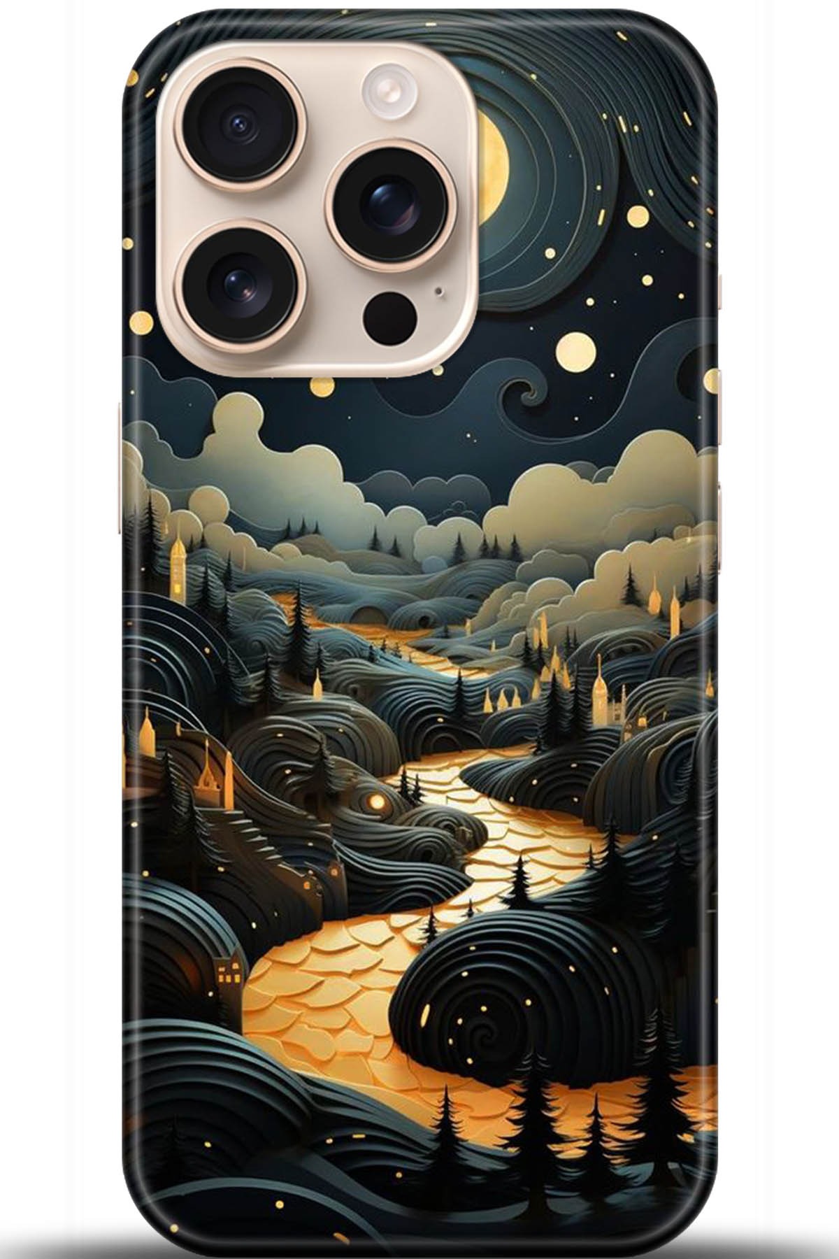 Apple iPhone 16 Pro Max Uyumlu Kılıf HD Baskılı Kılıf - Followed Institution 5268