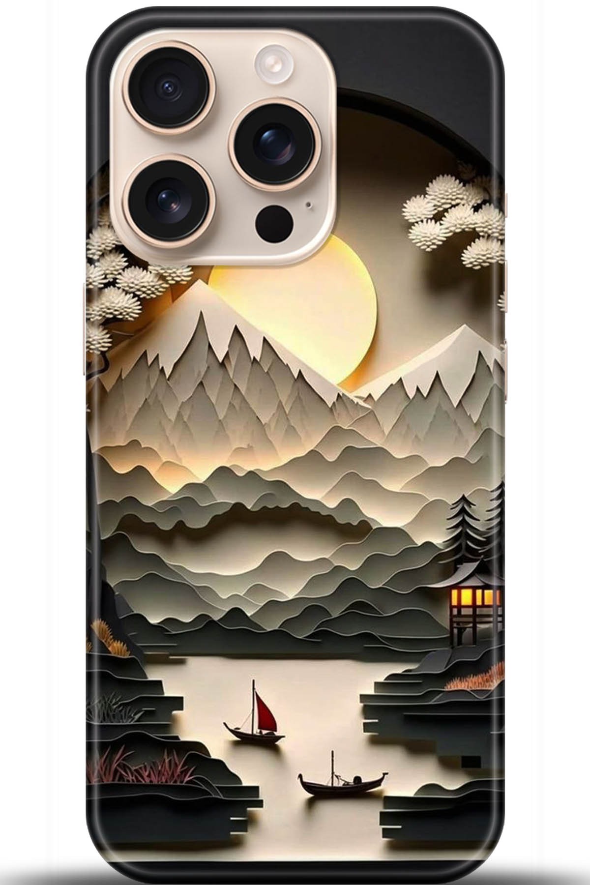 Apple iPhone 16 Pro Max Uyumlu Kılıf HD Baskılı Kılıf - Followed Institution 5354