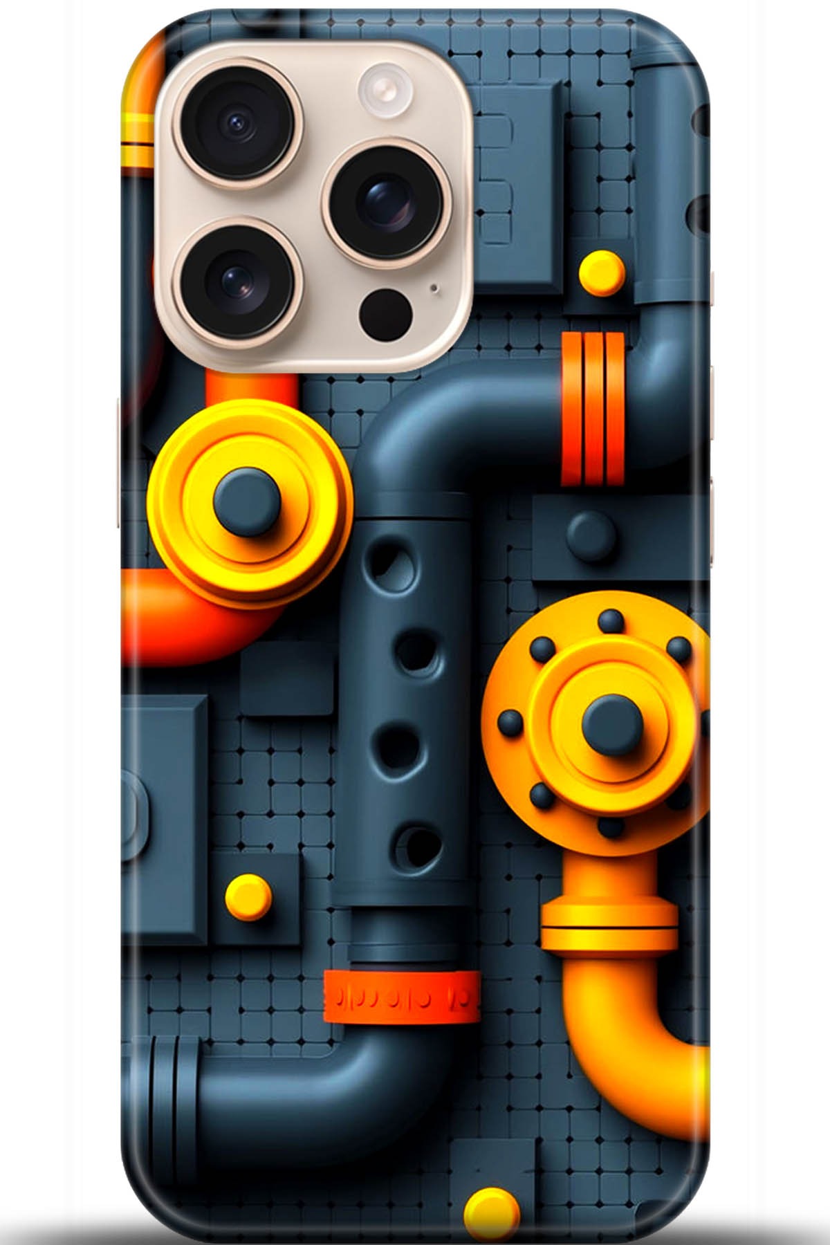 Apple iPhone 16 Pro Max Uyumlu Kılıf HD Baskılı Kılıf - Followed Institution 5466