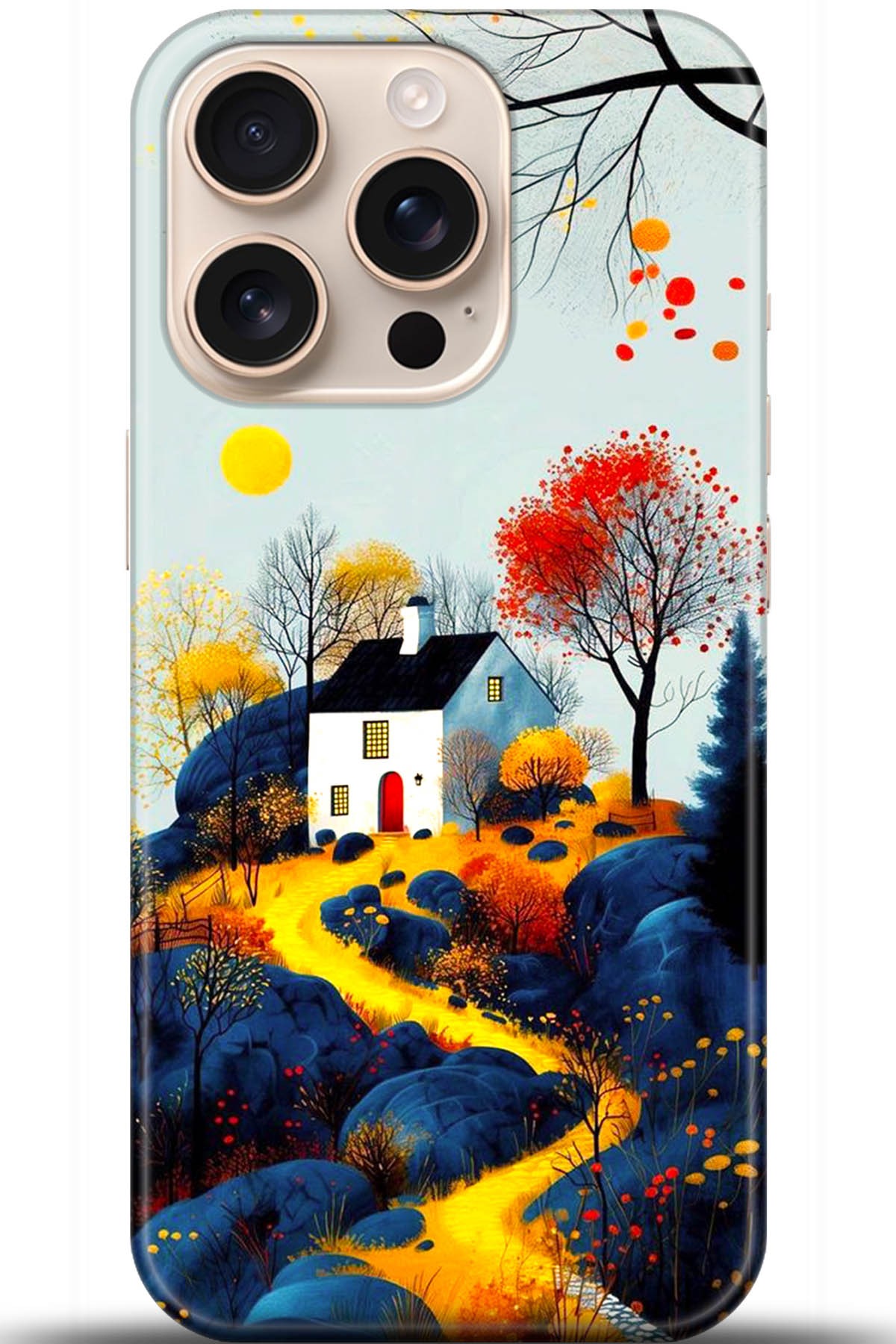 Apple iPhone 16 Pro Max Uyumlu Kılıf HD Baskılı Kılıf - Followed Institution 5569