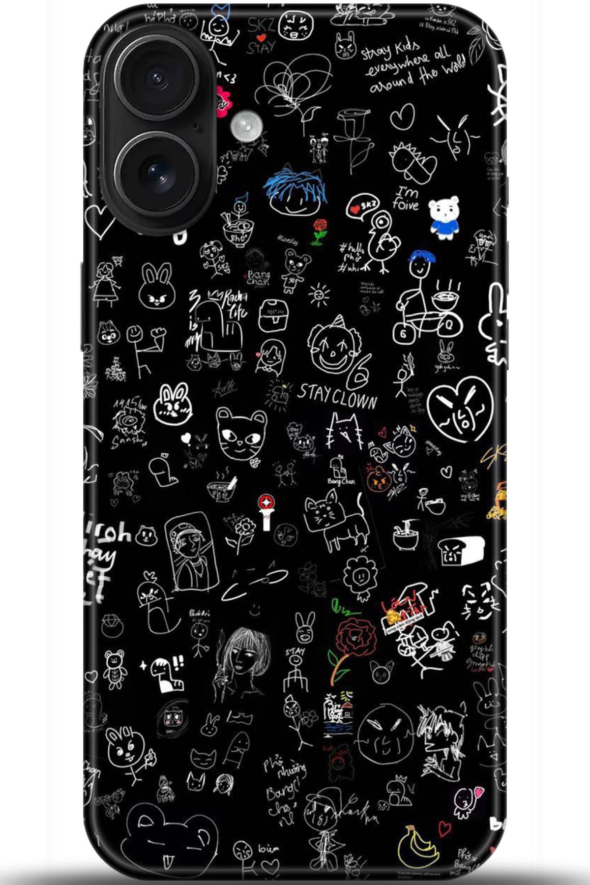 Apple iPhone 16 Plus Uyumlu Kılıf HD Baskılı Kılıf - Followed Institution 5143