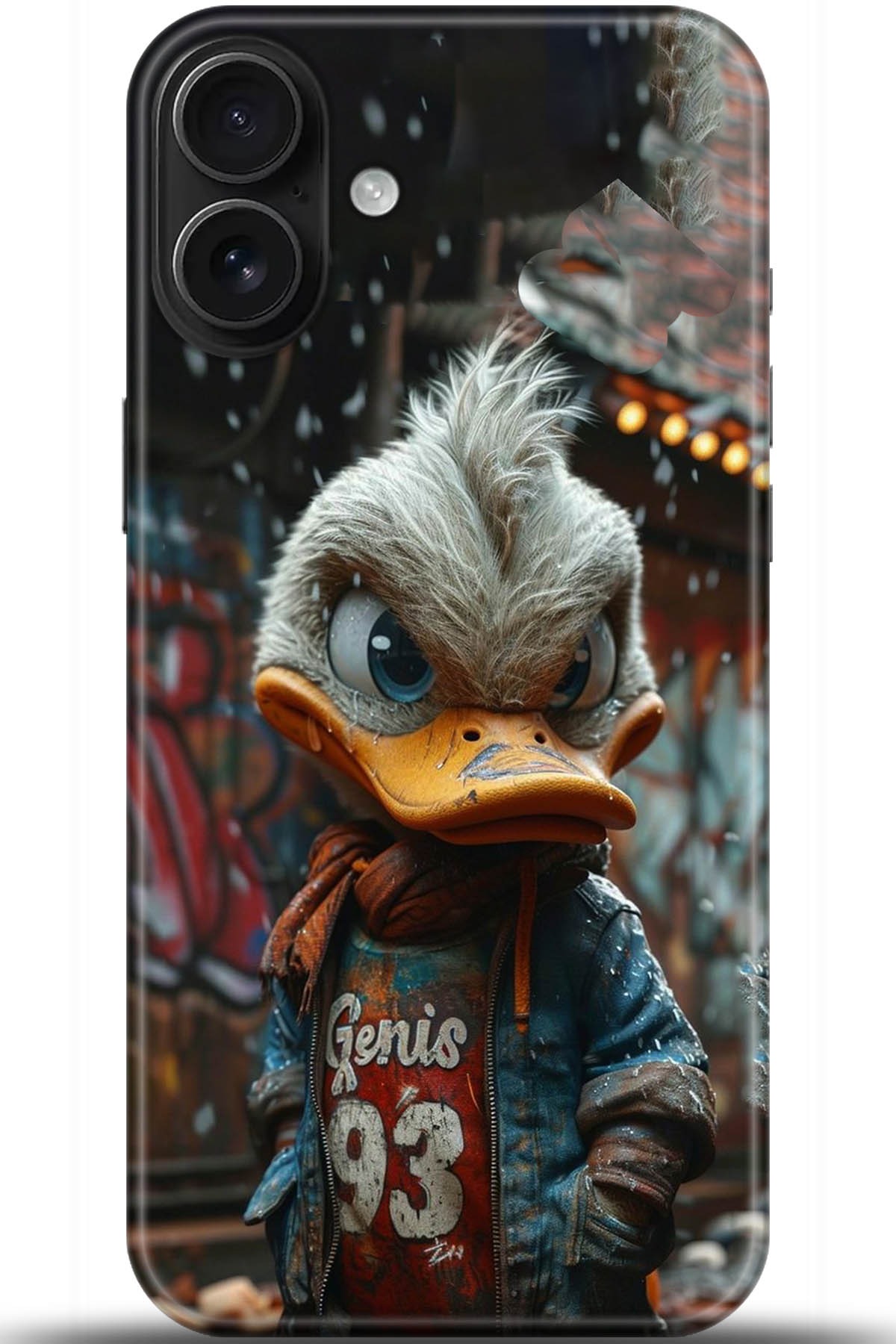 Apple iPhone 16 Plus Uyumlu Kılıf HD Baskılı Kılıf - Followed Institution 5230