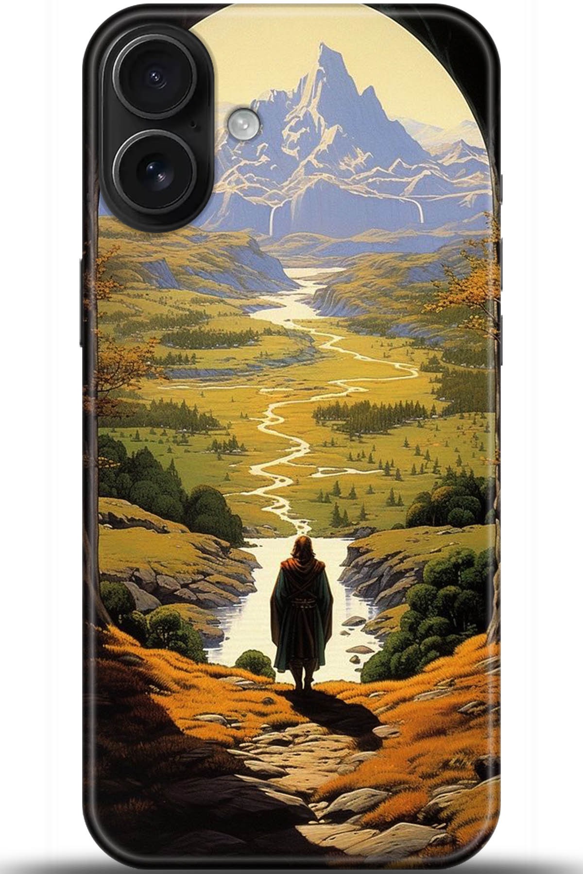 Apple iPhone 16 Plus Uyumlu Kılıf HD Baskılı Kılıf - Followed Institution 5263