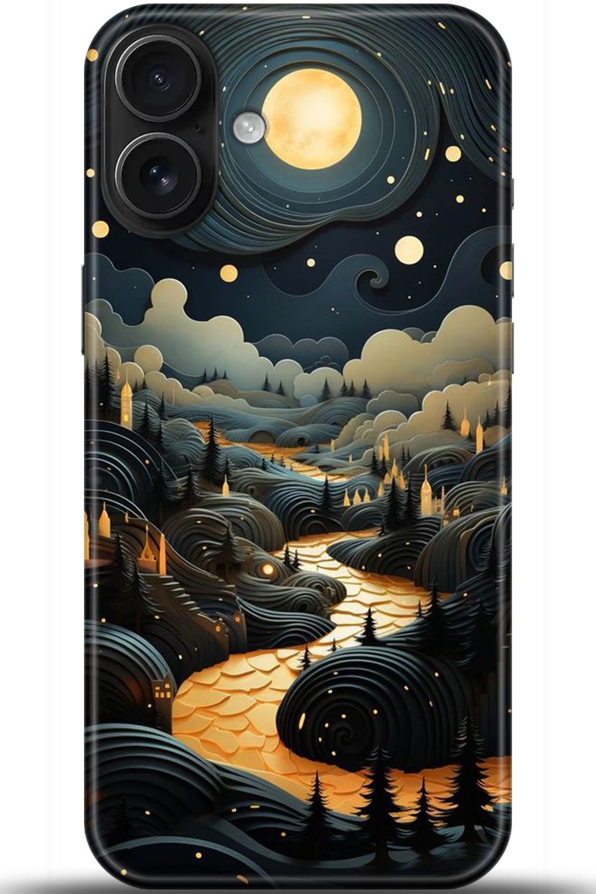 Apple iPhone 16 Plus Uyumlu Kılıf HD Baskılı Kılıf - Followed Institution 5268