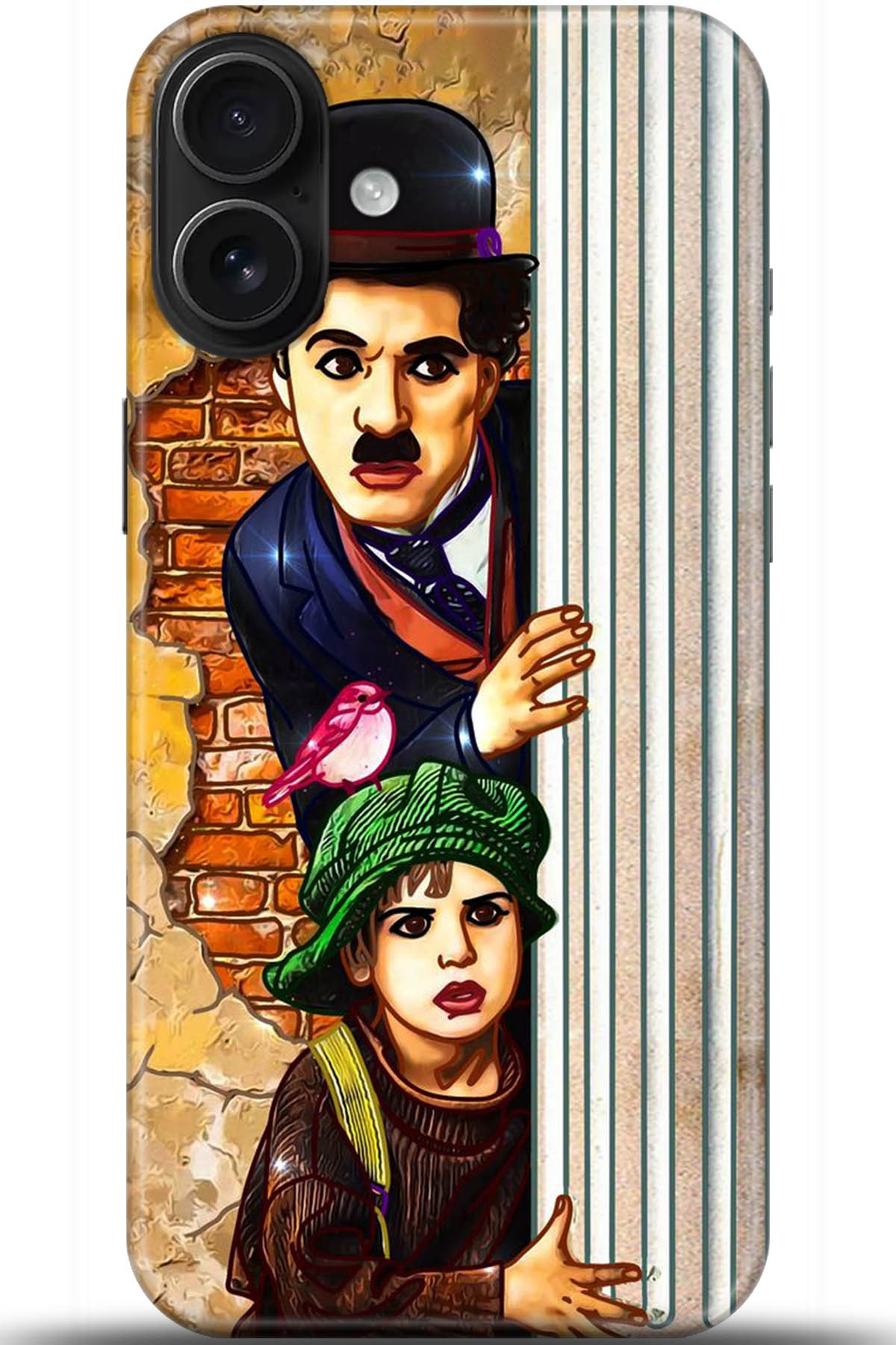 Apple iPhone 16 Plus Uyumlu Kılıf HD Baskılı Kılıf - Followed Institution 5348