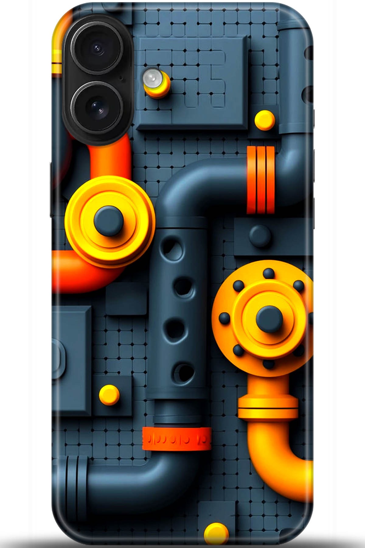 Apple iPhone 16 Plus Uyumlu Kılıf HD Baskılı Kılıf - Followed Institution 5466