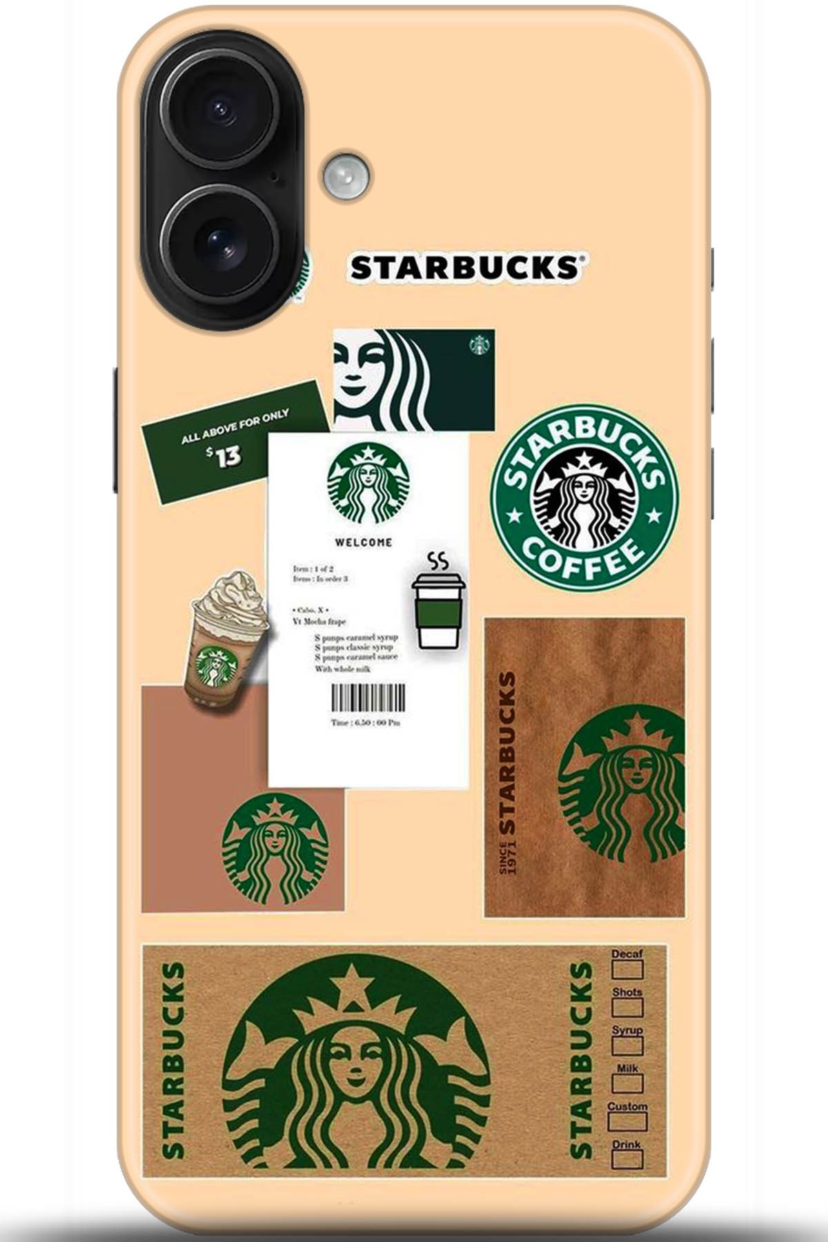 Apple iPhone 16 Plus Uyumlu Kılıf HD Baskılı Kılıf - Followed Institution 5470