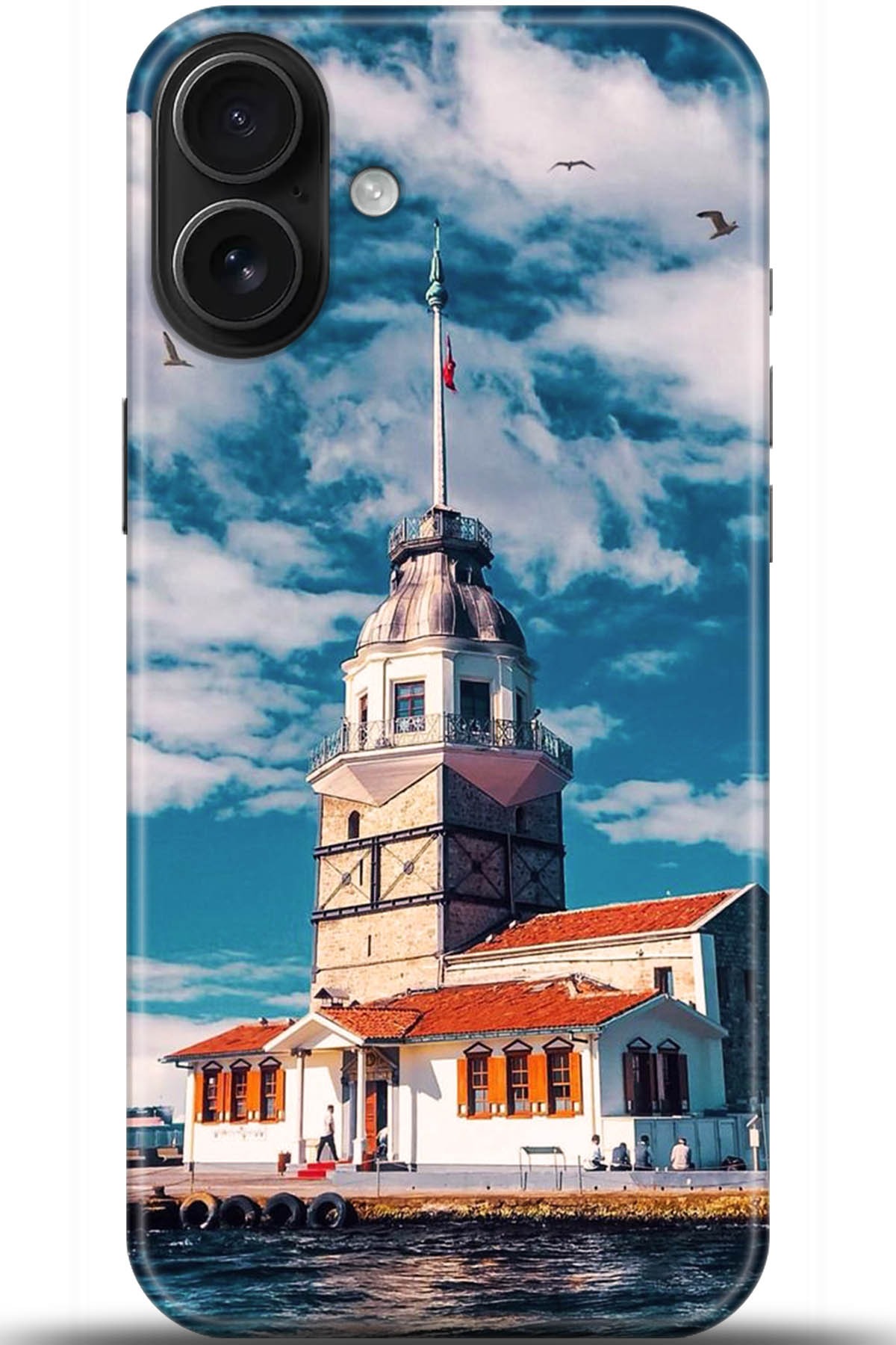 Apple iPhone 16 Plus Uyumlu Kılıf HD Baskılı Kılıf - Followed Institution 5547