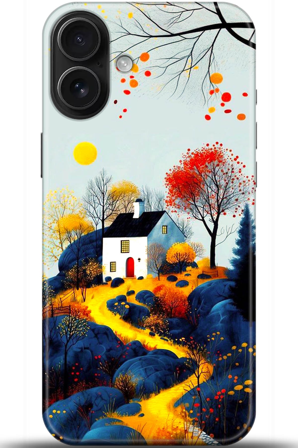 Apple iPhone 16 Plus Uyumlu Kılıf HD Baskılı Kılıf - Followed Institution 5569