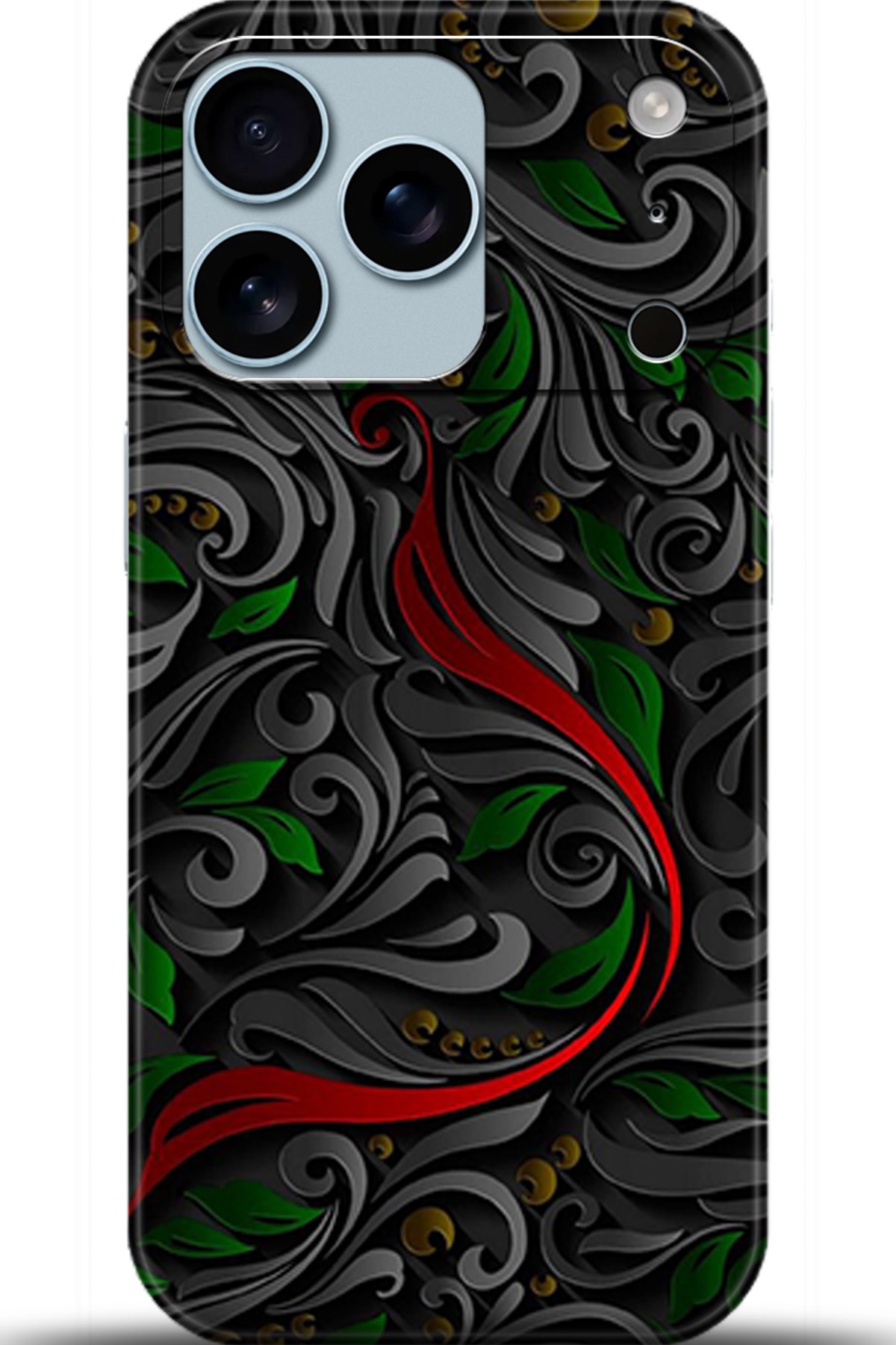 Apple iPhone 17 Pro Uyumlu Kılıf HD Baskılı Kılıf - Followed Institution 5145