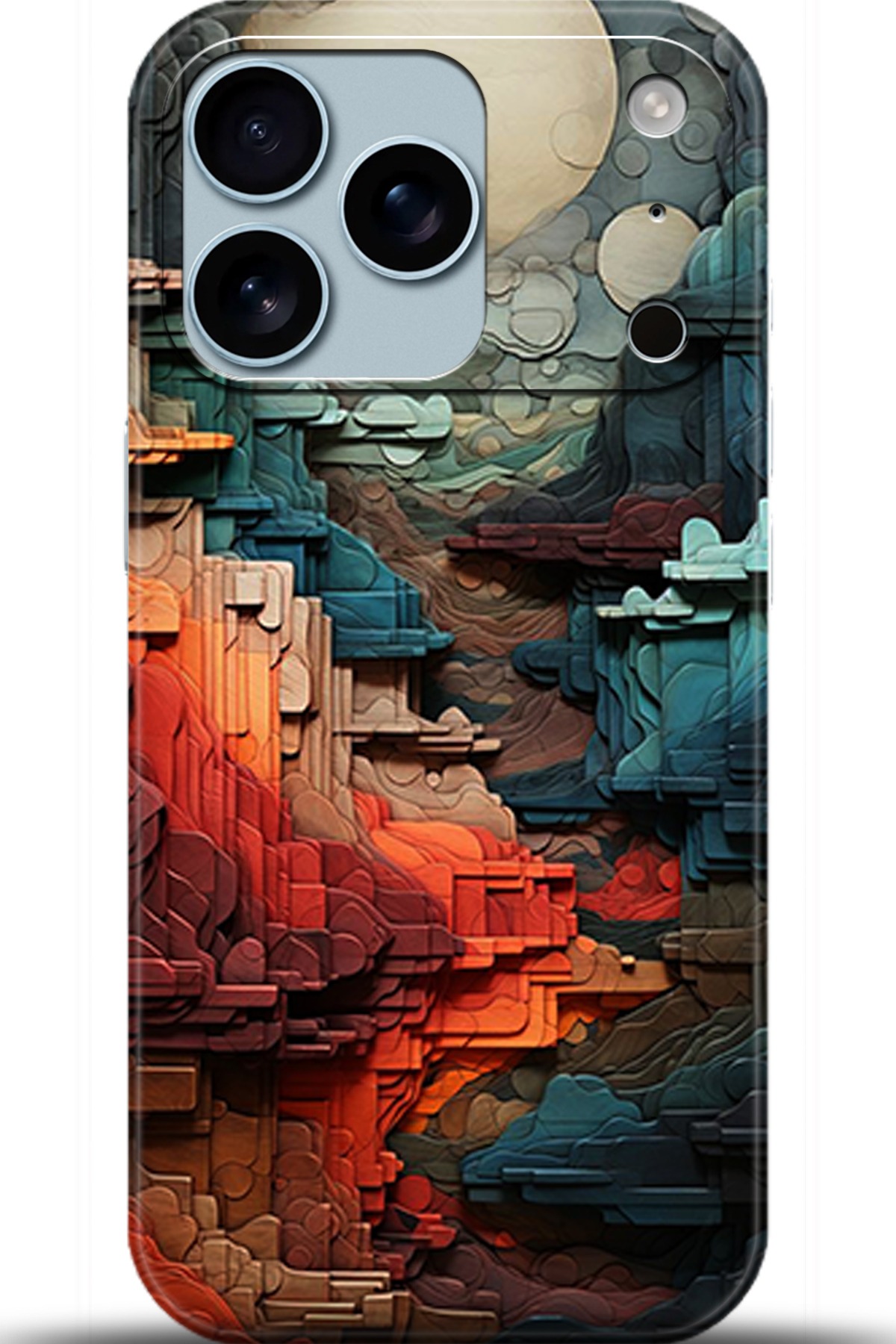 Apple iPhone 17 Pro Uyumlu Kılıf HD Baskılı Kılıf - Followed Institution 5218