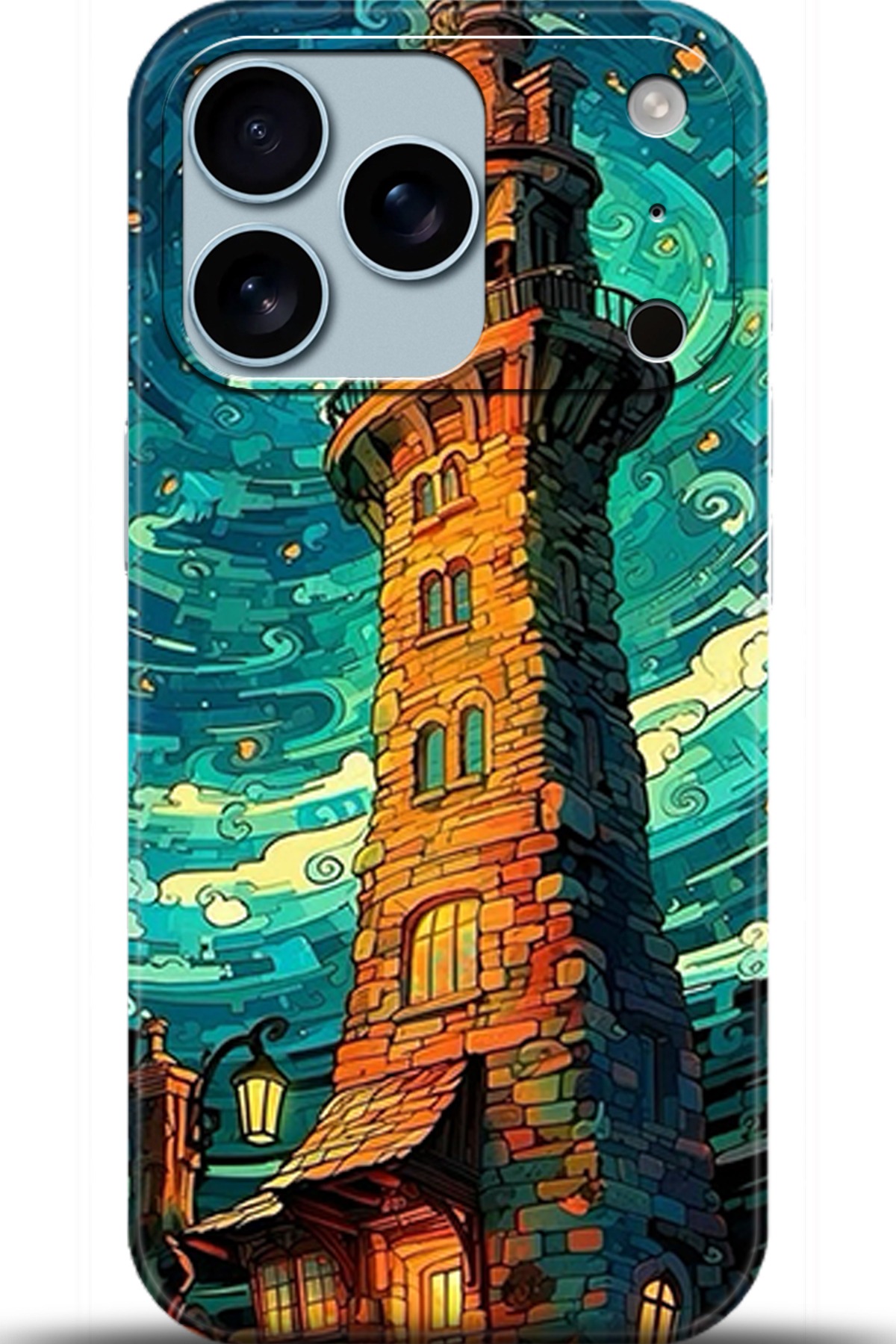 Apple iPhone 17 Pro Uyumlu Kılıf HD Baskılı Kılıf - Followed Institution 5233