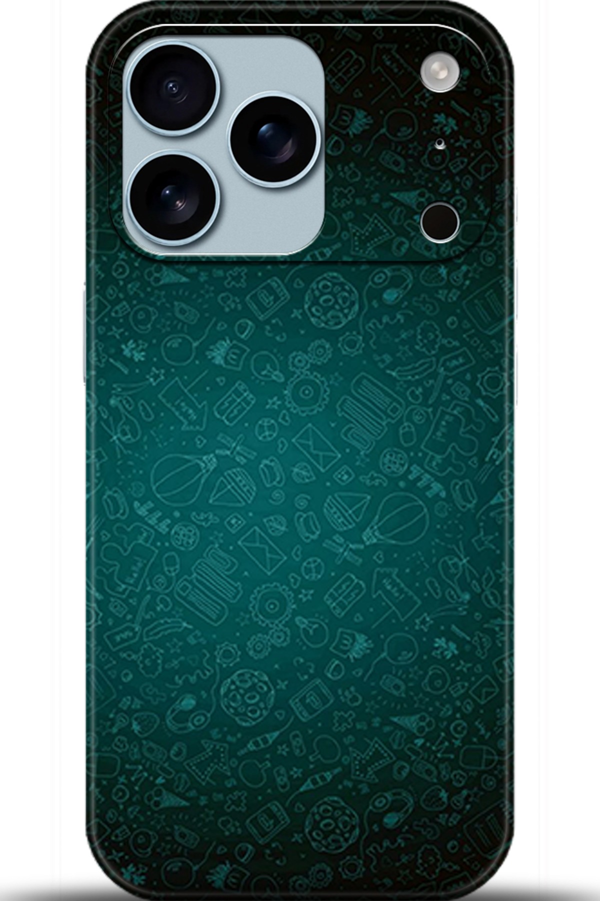 Apple iPhone 17 Pro Uyumlu Kılıf HD Baskılı Kılıf - Followed Institution 5255