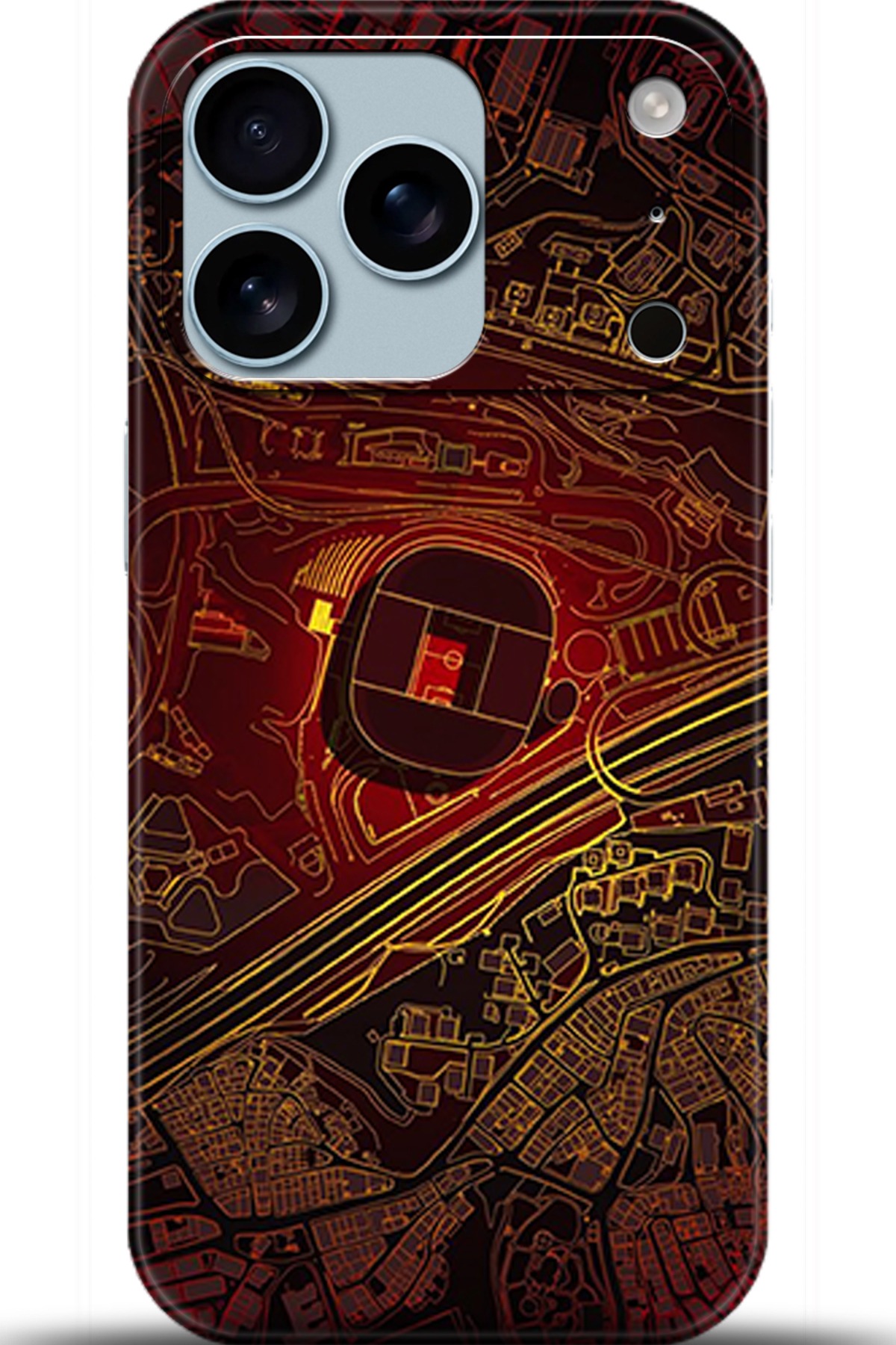 Apple iPhone 17 Pro Uyumlu Kılıf HD Baskılı Kılıf - Followed Institution 5297