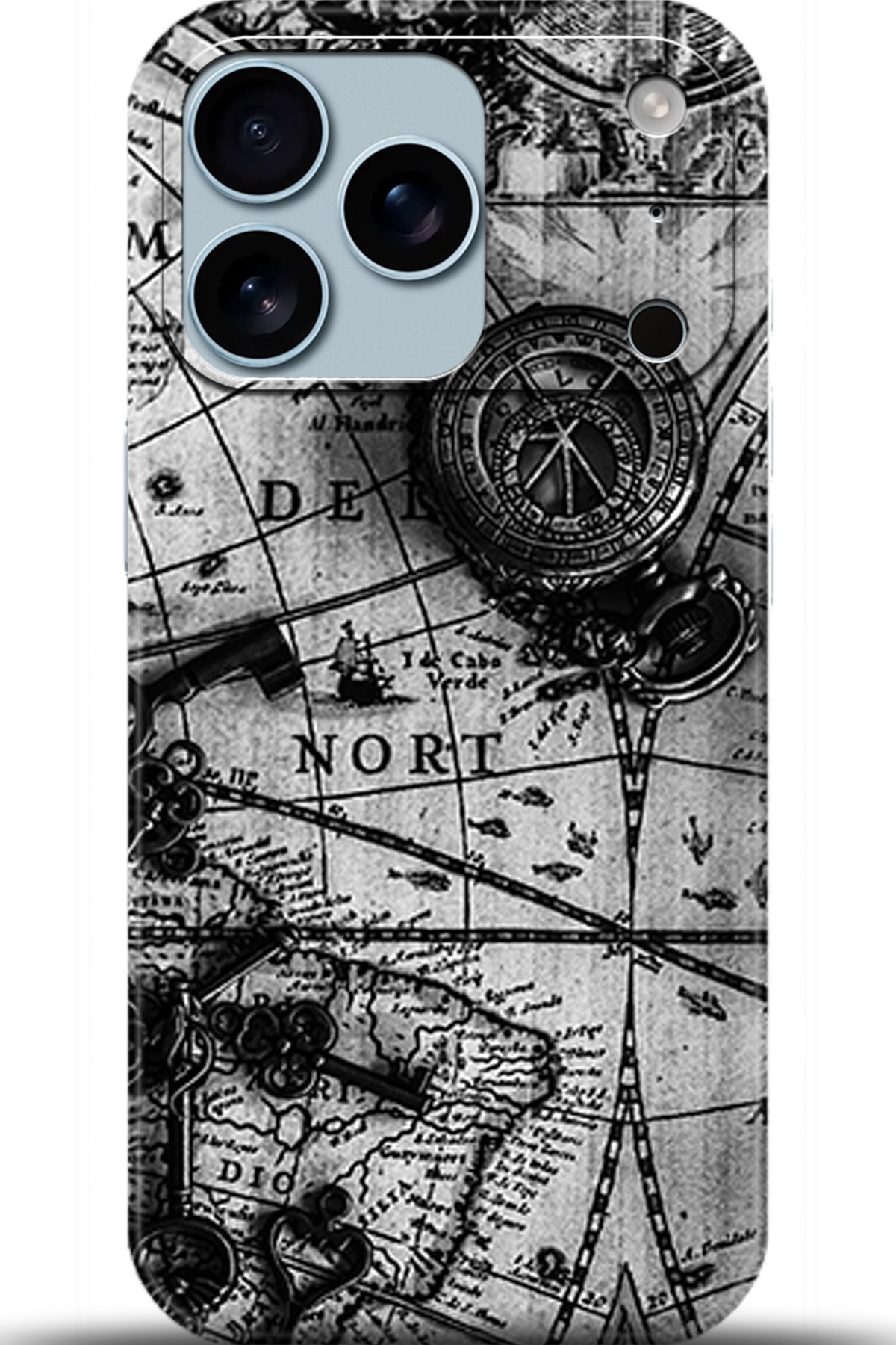 Apple iPhone 17 Pro Uyumlu Kılıf HD Baskılı Kılıf - Followed Institution 5381