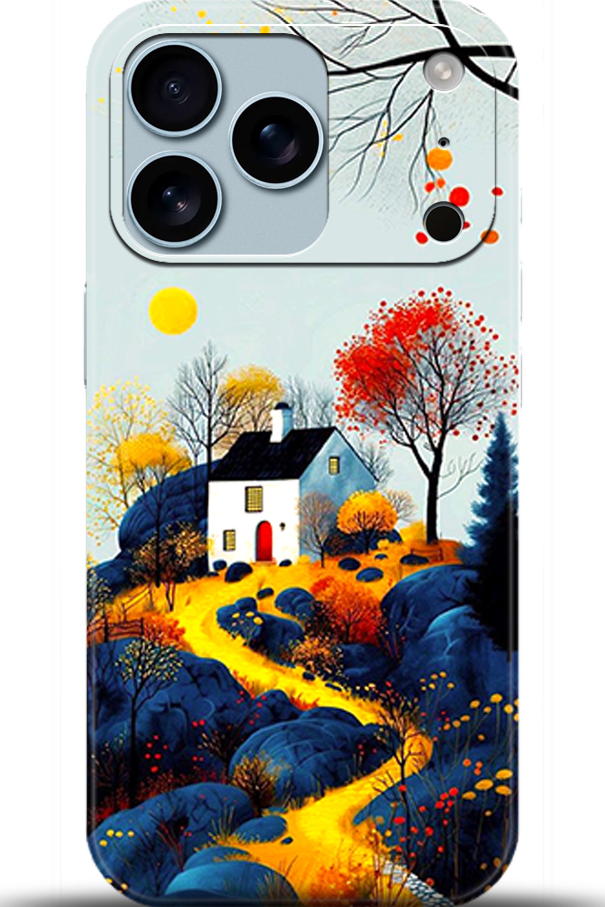 Apple iPhone 17 Pro Uyumlu Kılıf HD Baskılı Kılıf - Followed Institution 5569