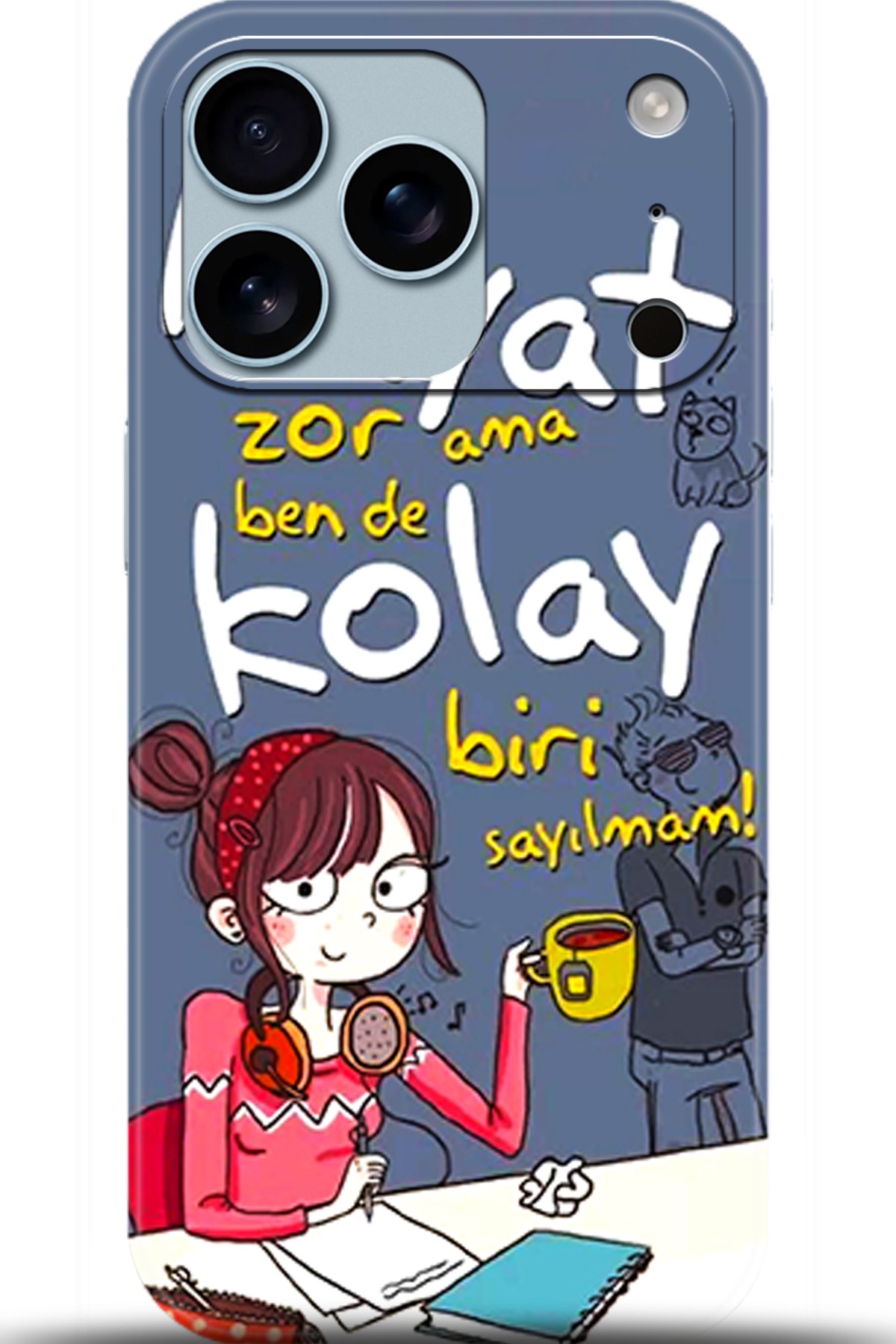 Apple iPhone 17 Pro Uyumlu Kılıf HD Baskılı Kılıf - Followed Institution 5686