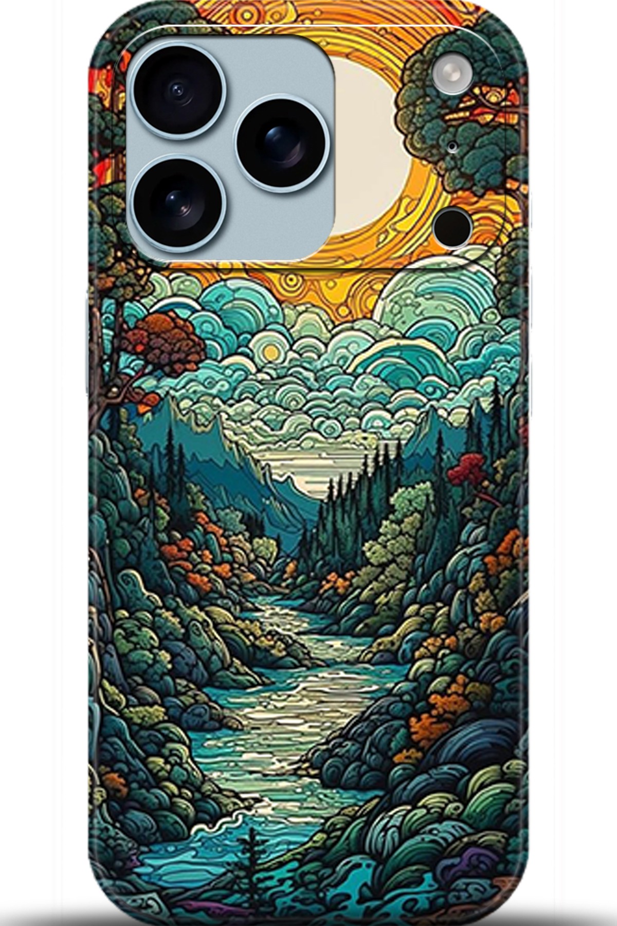 Apple iPhone 17 Pro Max Uyumlu Kılıf HD Baskılı Kılıf - Followed Institution 5198