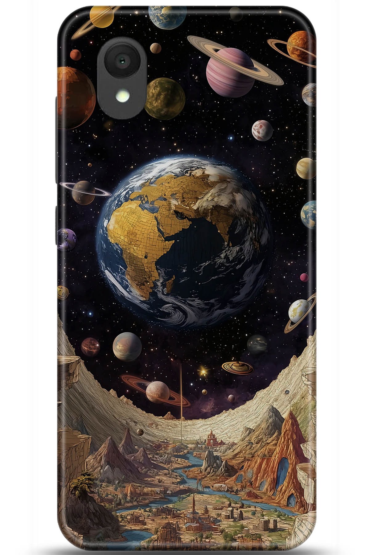 Alcatel 1 2022 Kılıf HD Baskılı Kılıf - Followed Institution 5758